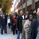 Illustration for article titled Election Day Images: Yes We Can...Wait Happily In Line To Vote (Part 2)